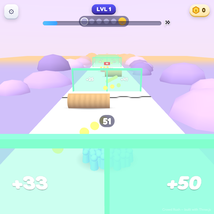 Crowd Rush gameplay screenshot