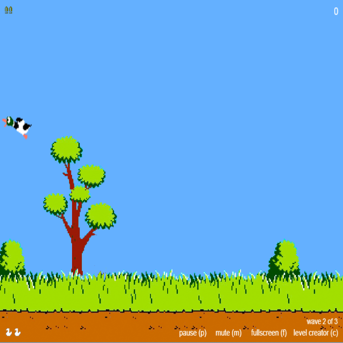 Duck Hunt gameplay screenshot