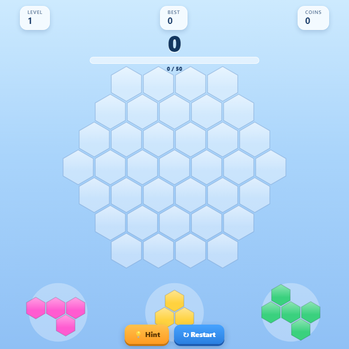 Hexellent gameplay screenshot